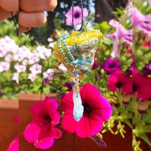 Seashell Handcrafted Pendant